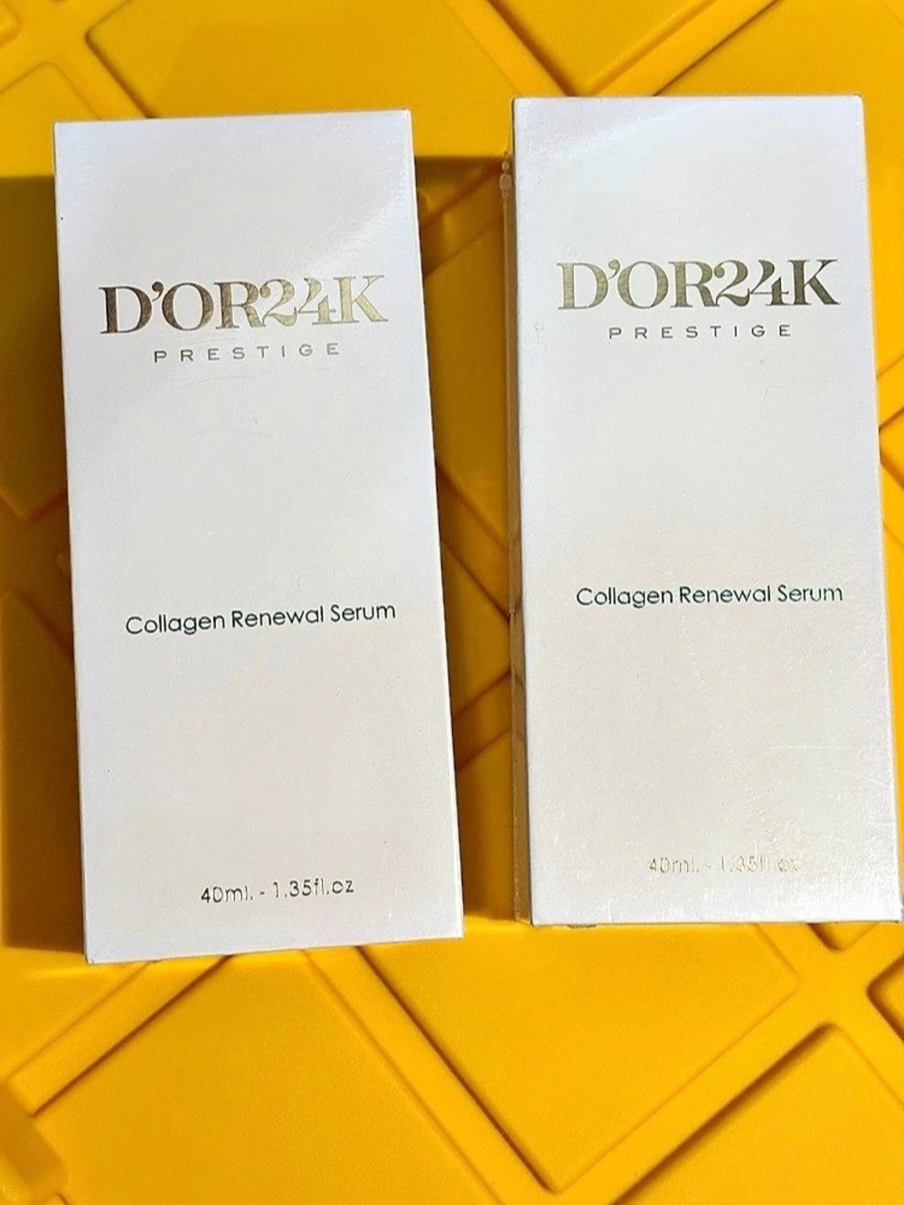 D’or24k  Collagen Renewal Serum 2-Pack NWT